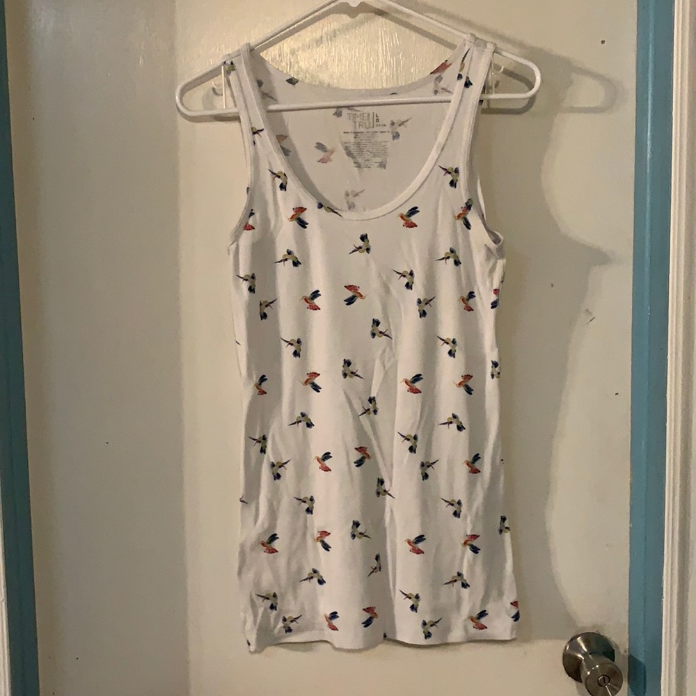 Printed tank tops